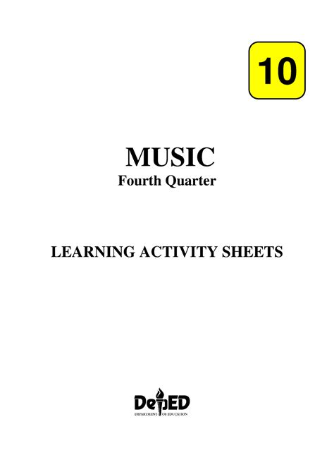 Music: Fourth Quarter .